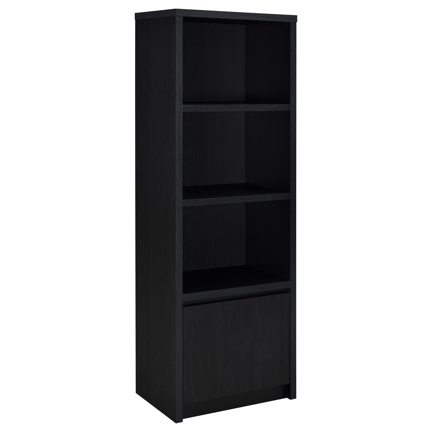Sloat Black 3-Piece Entertainment Center - TV Stand & Towers