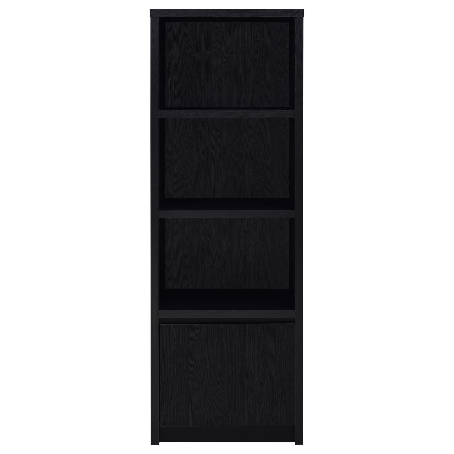 Sloat Black 3-Piece Entertainment Center - TV Stand & Towers