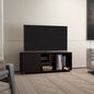 Tv Stand, 1 Door, 4 Shelves, 55" TV Capacity