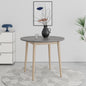Studio Minimalist Dining Table with Smort Top in Solid Wood Legs