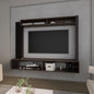 Franklin Entertainment Center with Open Storagand Storage Wine , Wenge