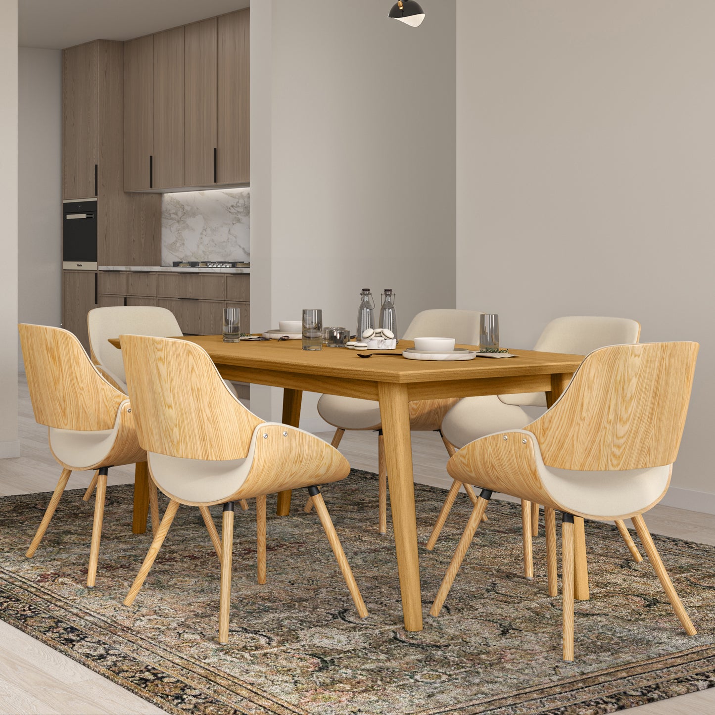 Draper Dining Table in Oak