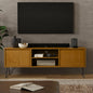 Hunter 60 inch Wide TV Stand in Oak Veneer For TVs up to 65 inches