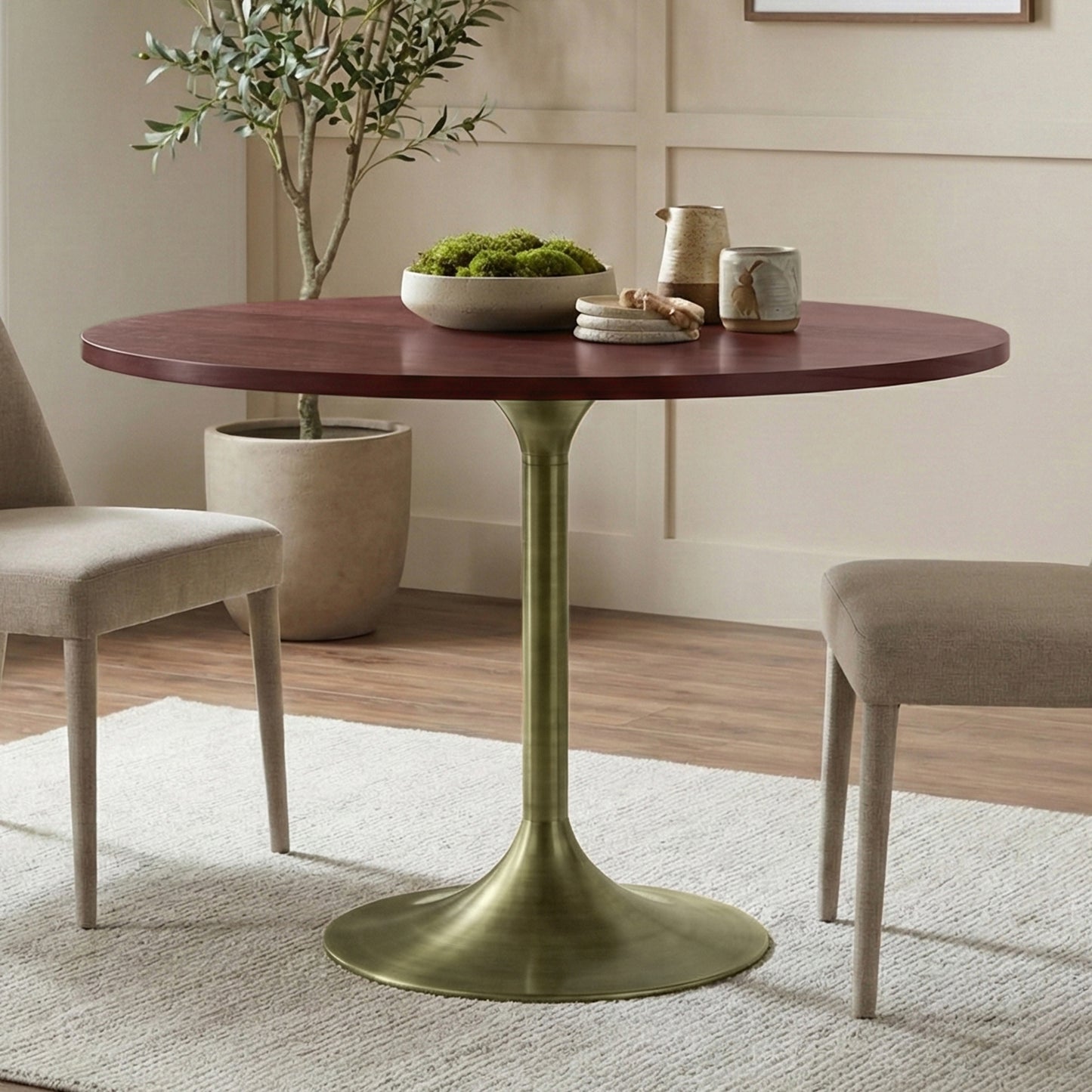 Radford Round Dining Table in Walnut