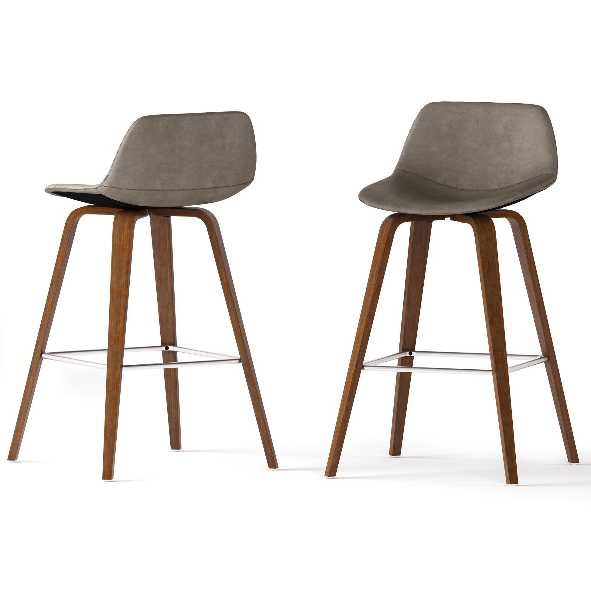 Randolph Bentwood Counter/ Bar Height Stool (Set of 2)