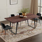 Delta Dining Table in Dark Walnut