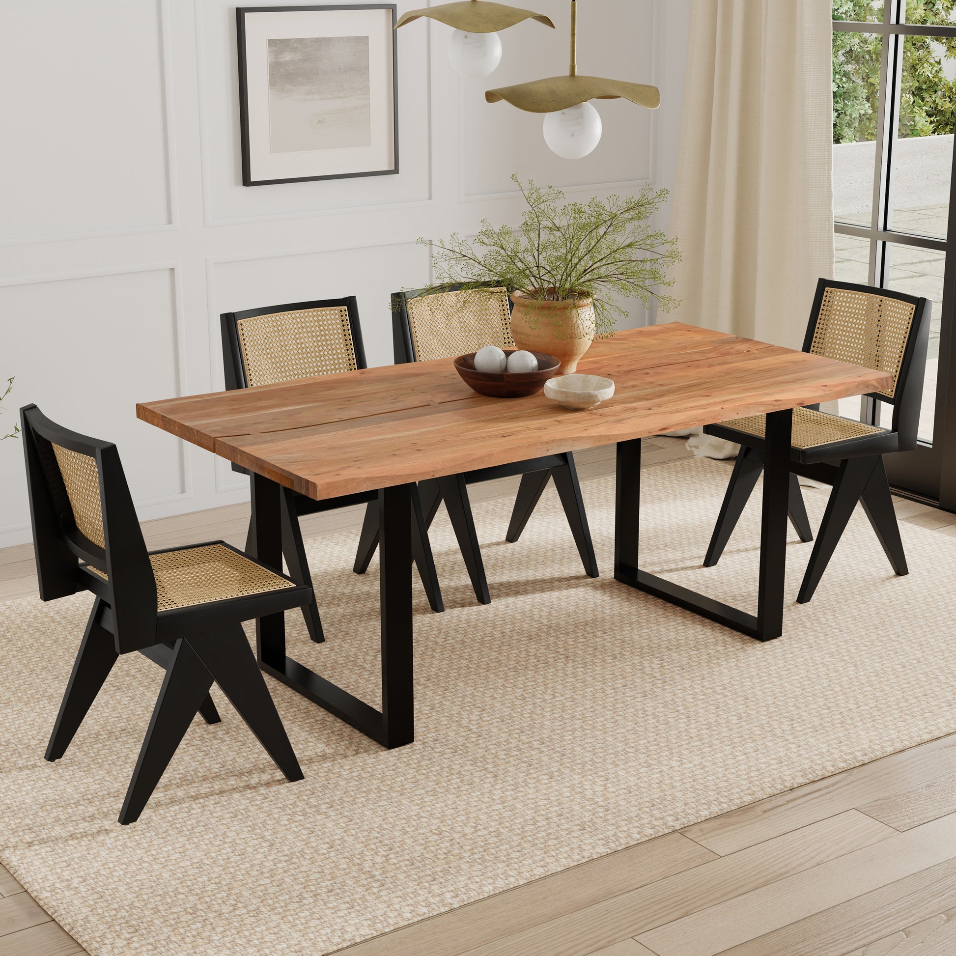 Fieldcrest Dining Table in Natural