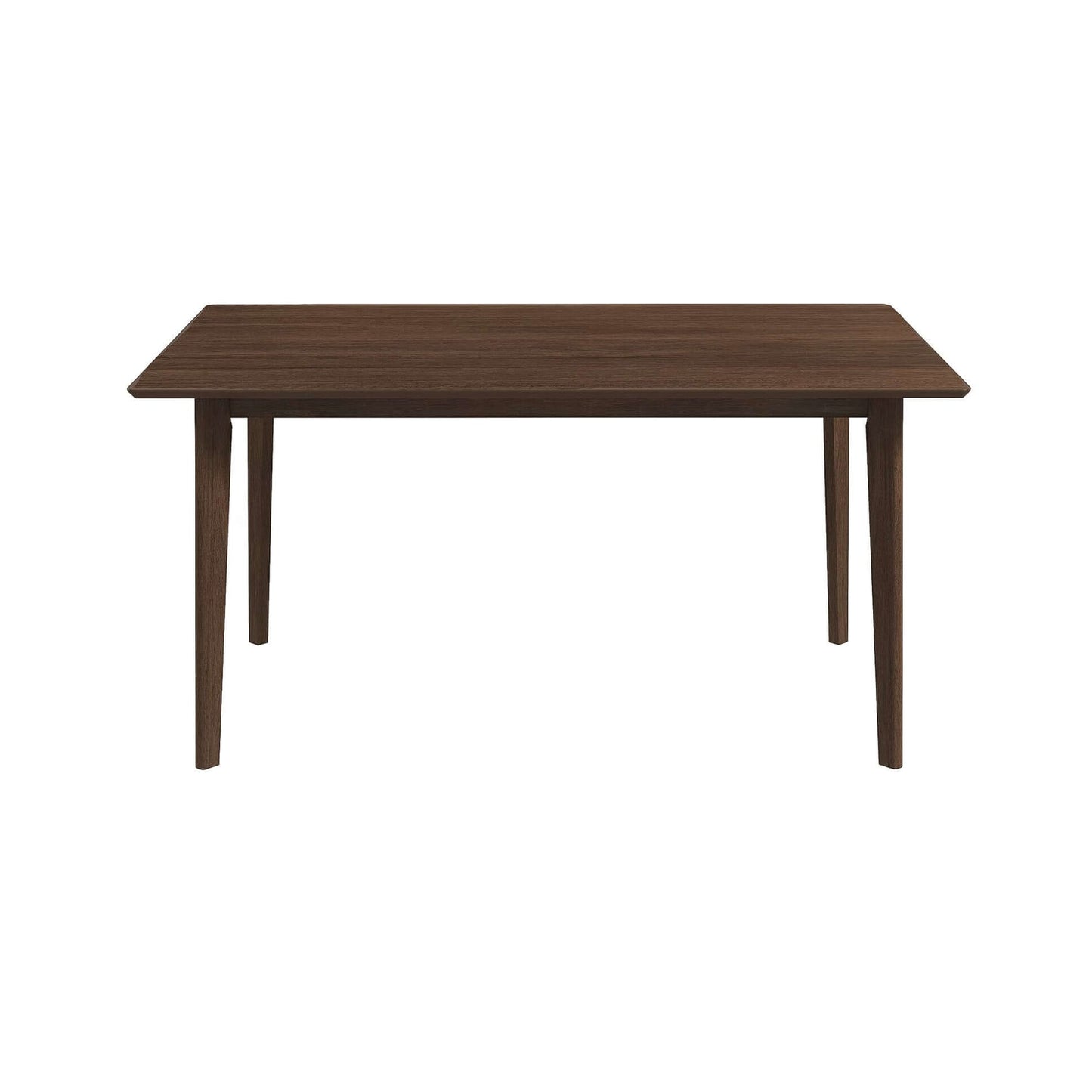Solid Wood Dining Table - Seats 4-6 Brown for Dining Room