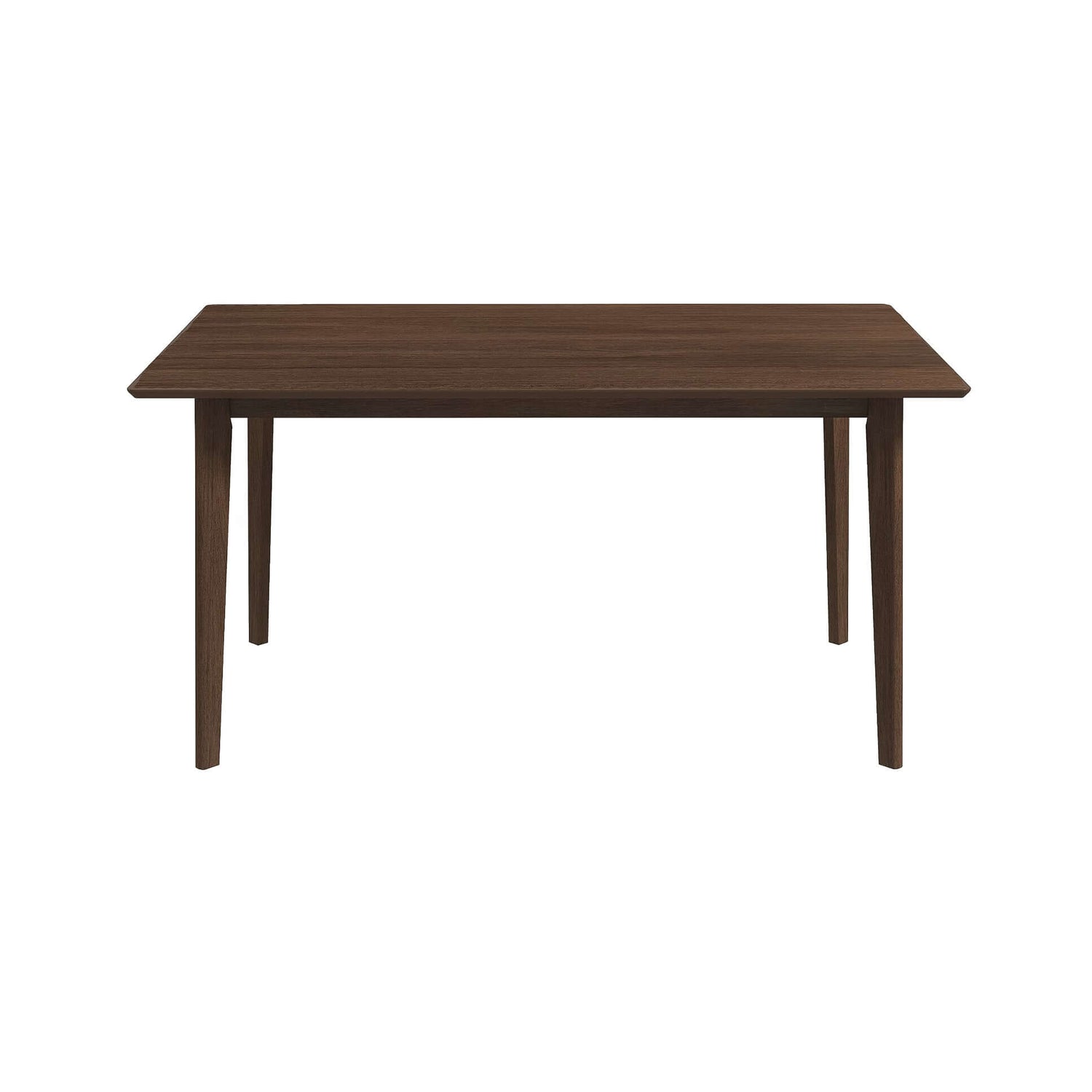Solid Wood Dining Table - Seats 4-6 Brown for Dining Room