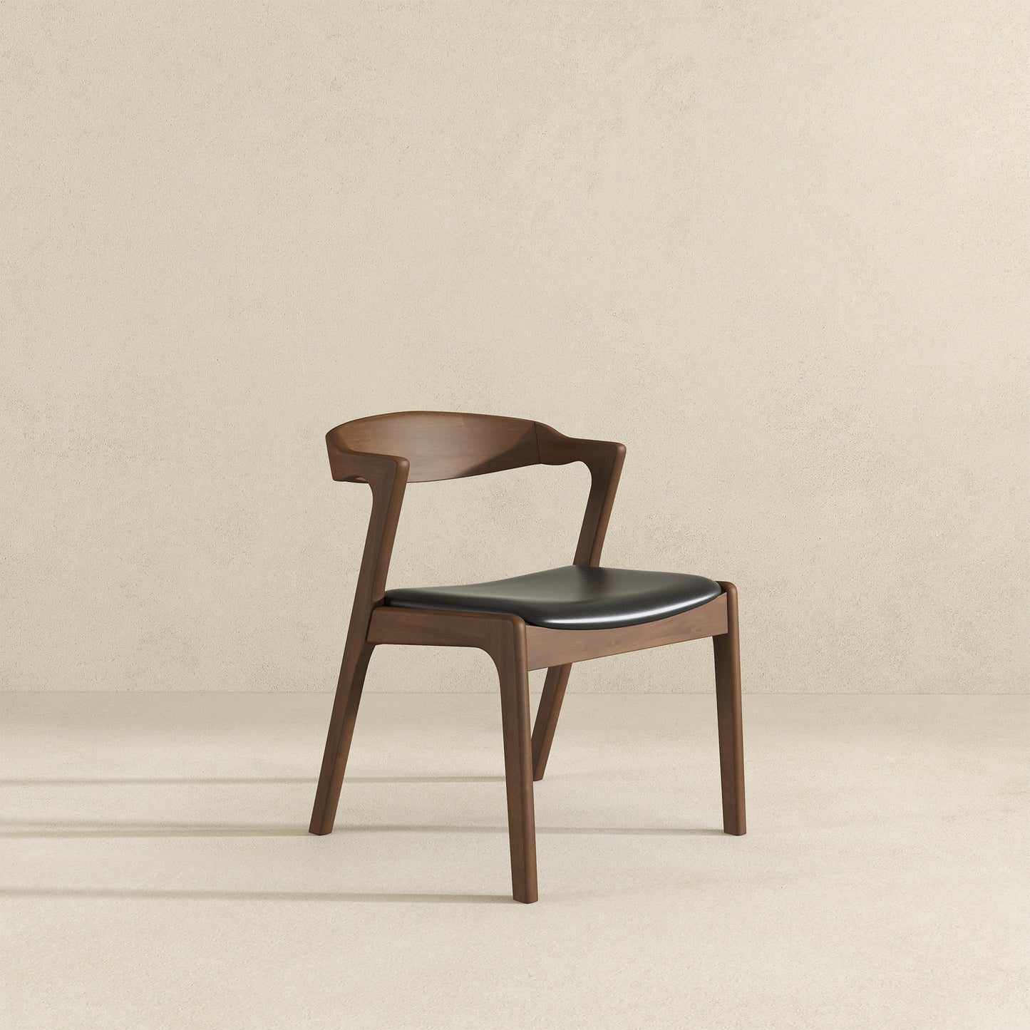 Mid-Century Modern Dining Chairs - Set of 2 for Dining Room