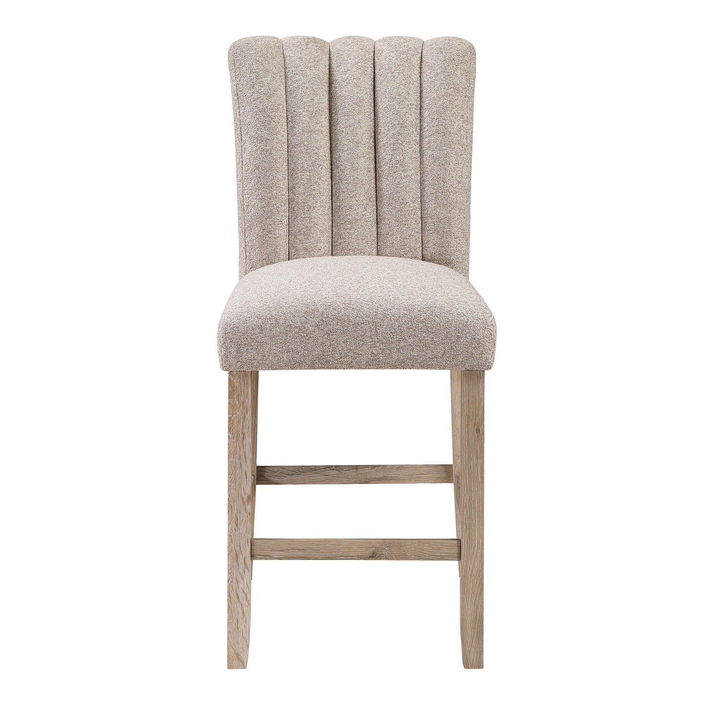 VHONG BEIGE BAR STOOLS (KIT OF 2)