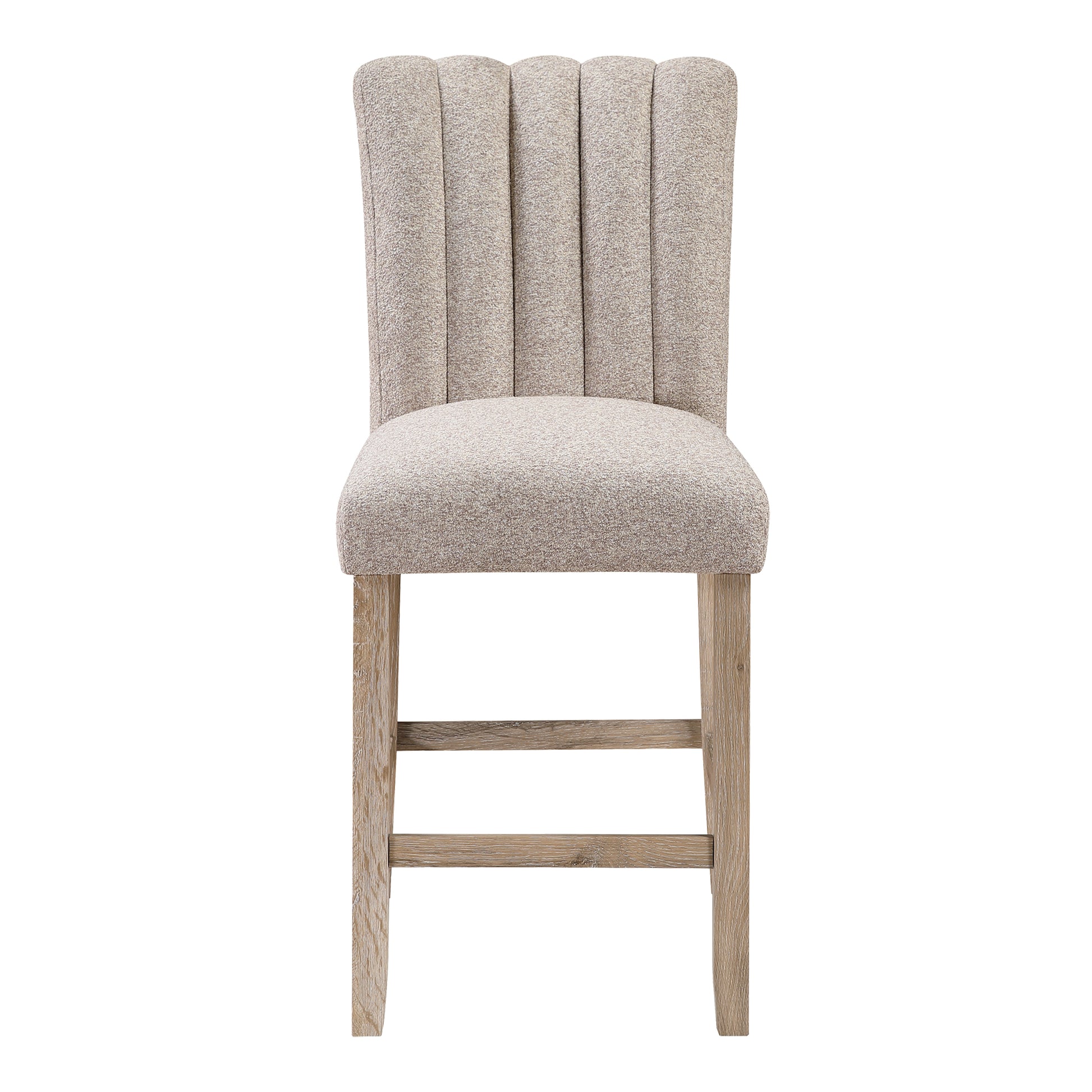 VHONG BEIGE BAR STOOLS (KIT OF 2)