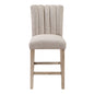 VHONG BEIGE BAR STOOLS (KIT OF 2)