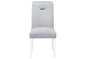 ARIYA GREY/WHITE DINING CHAIR KIT OF 2