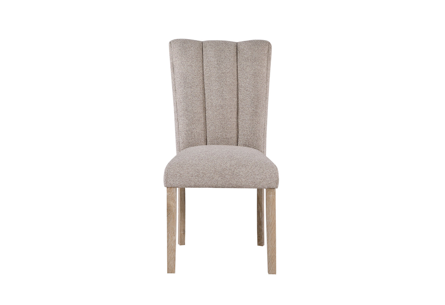 STONE DINING CHAIR - BEIGE KIT OF 2
