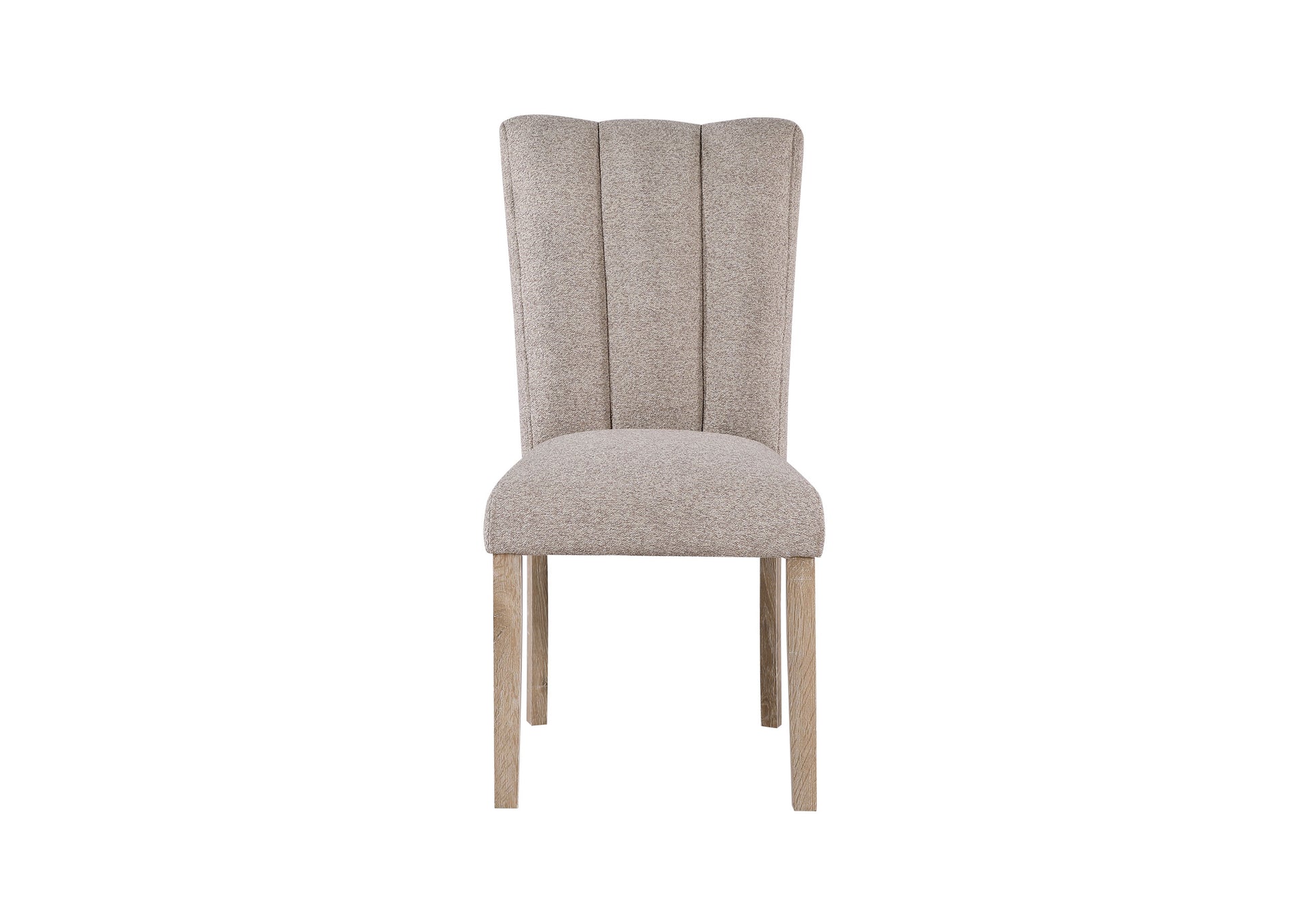 STONE DINING CHAIR - BEIGE KIT OF 2