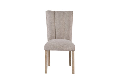 STONE DINING CHAIR - BEIGE KIT OF 2
