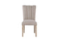 STONE DINING CHAIR - BEIGE KIT OF 2