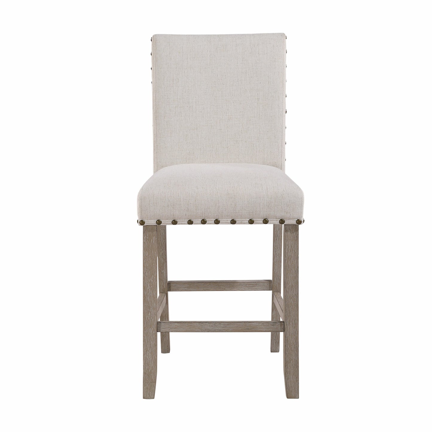 MARIAN WHITE BAR STOOL  (KIT OF 2)