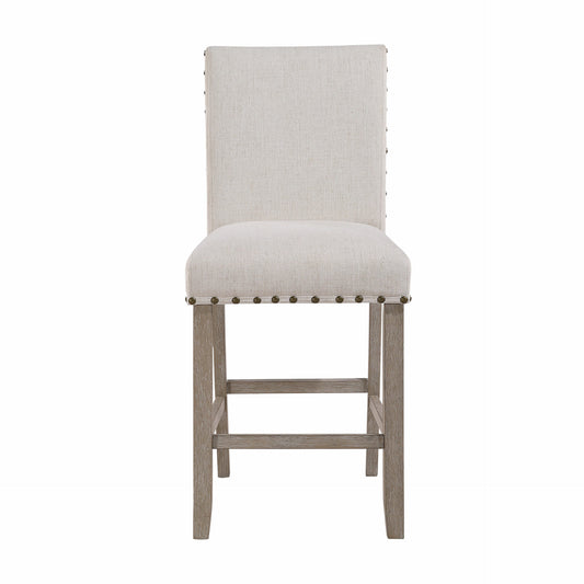 MARIAN WHITE BAR STOOL  (KIT OF 2)