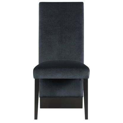 STACEY BLACK DINING CHAIR SET OF 2