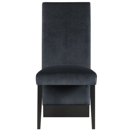 STACEY BLACK DINING CHAIR SET OF 2