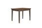 Counter Height Two Tone 4 Drawer Dining Table