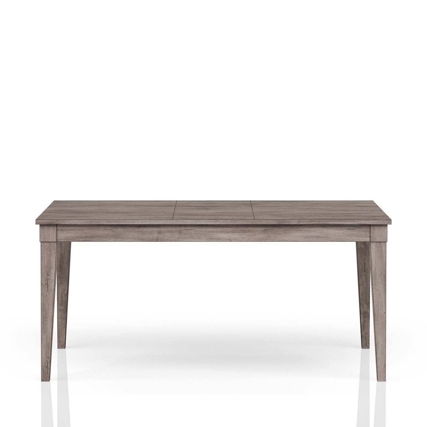 Rustic Gray Dining Table - Two Storage Drawers, Seats 8