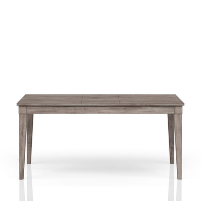 Rustic Gray Dining Table - Two Storage Drawers, Seats 8
