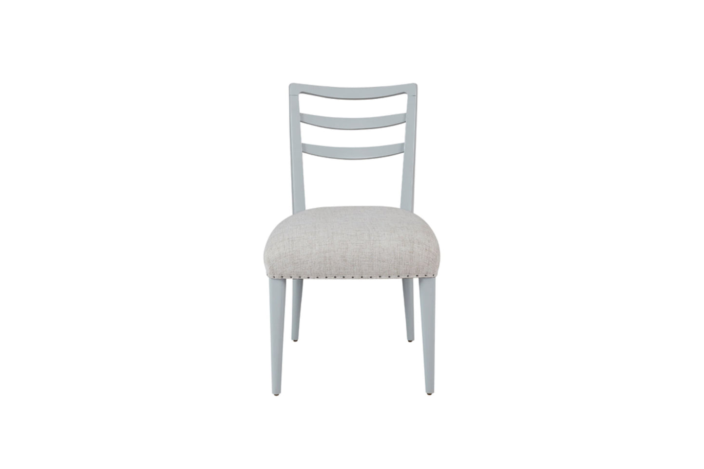 Ladderback Side Dining Chair is Ocean Colored Finish Set of 2