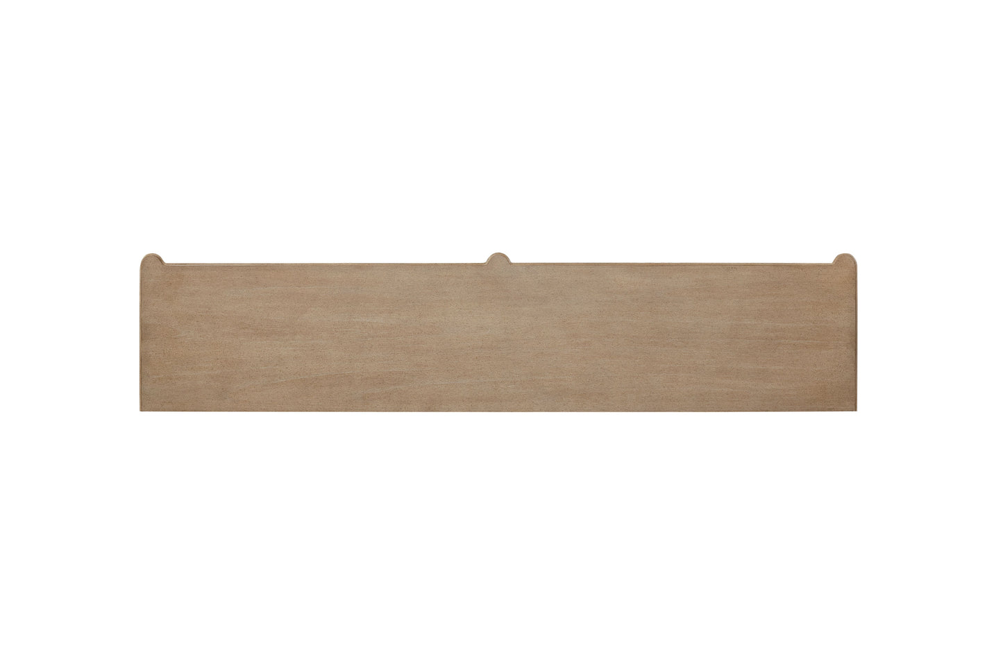 Sand Wood Media Console with Storage for TVs 50-59 Inches for Living Room
