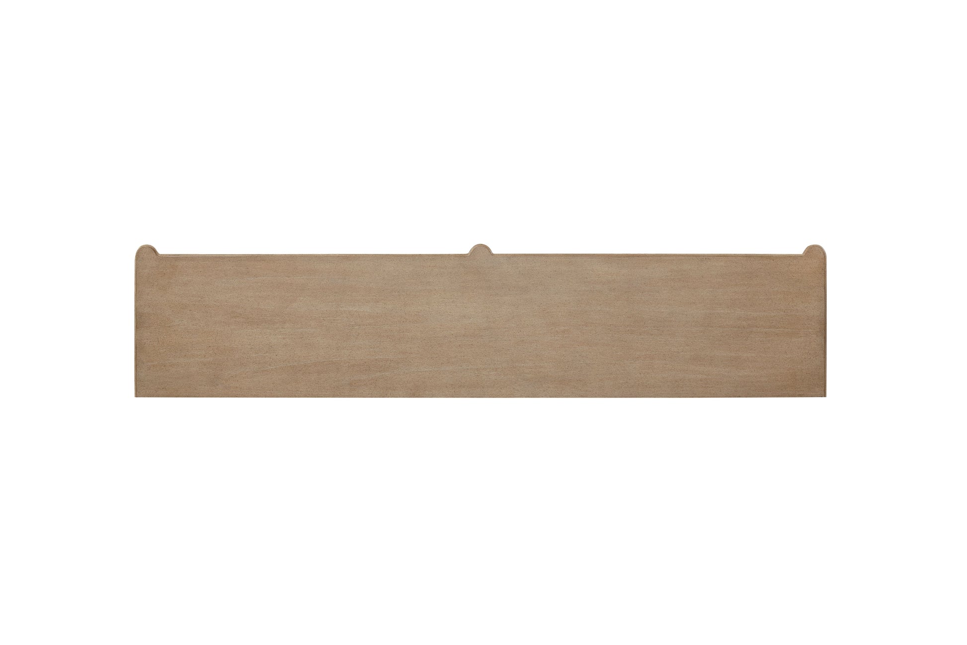 Sand Wood Media Console with Storage for TVs 50-59 Inches for Living Room