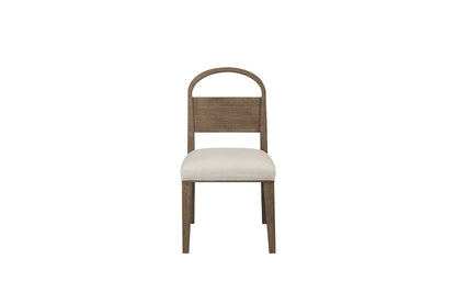 Wood Arch Back Chair - Cocoa/ White Sand (Set of 2)