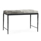 Achen Hide 28" Bench Sparrow Gray