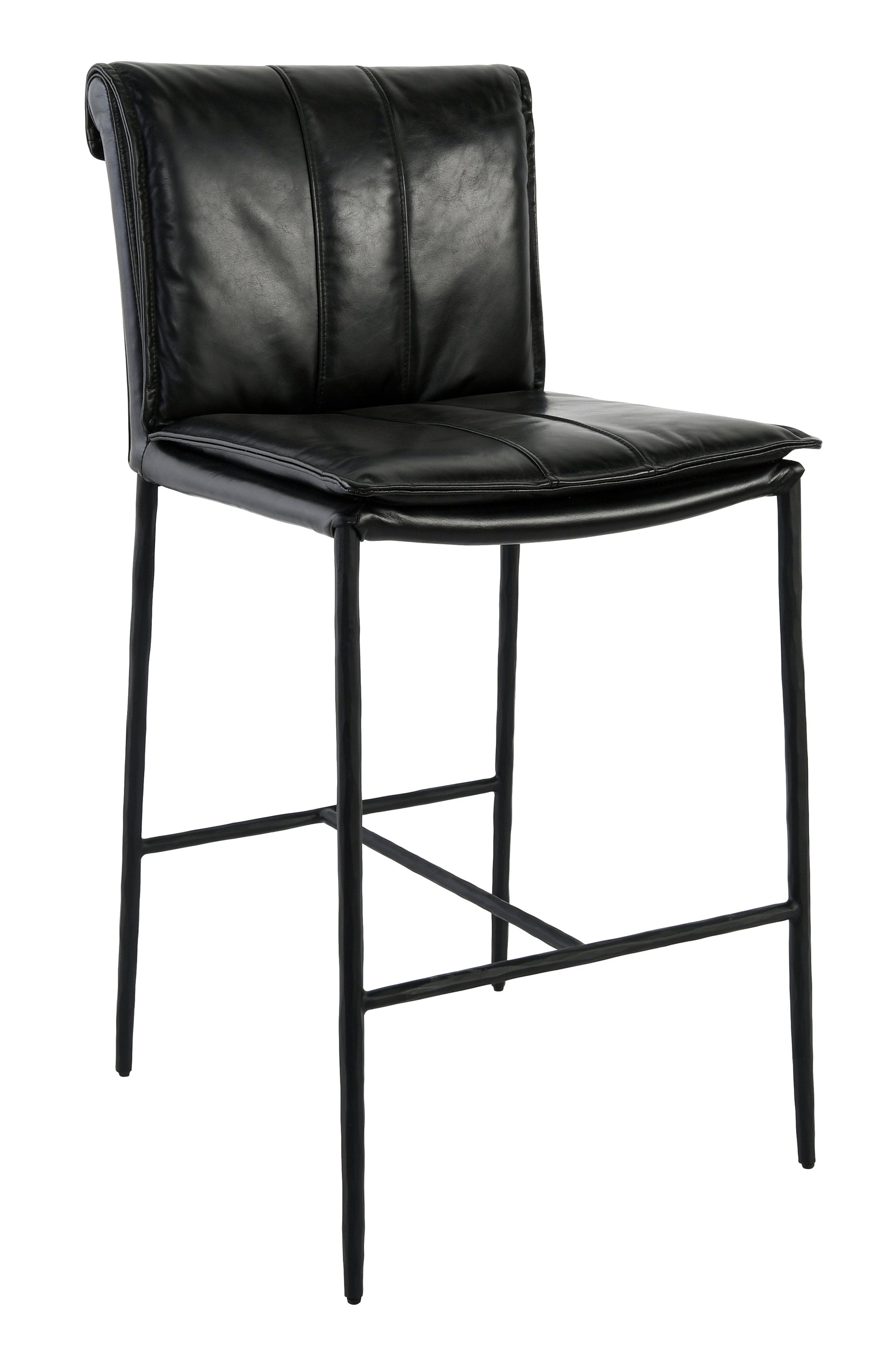 Mayer 26" Counter Stool Jet Black