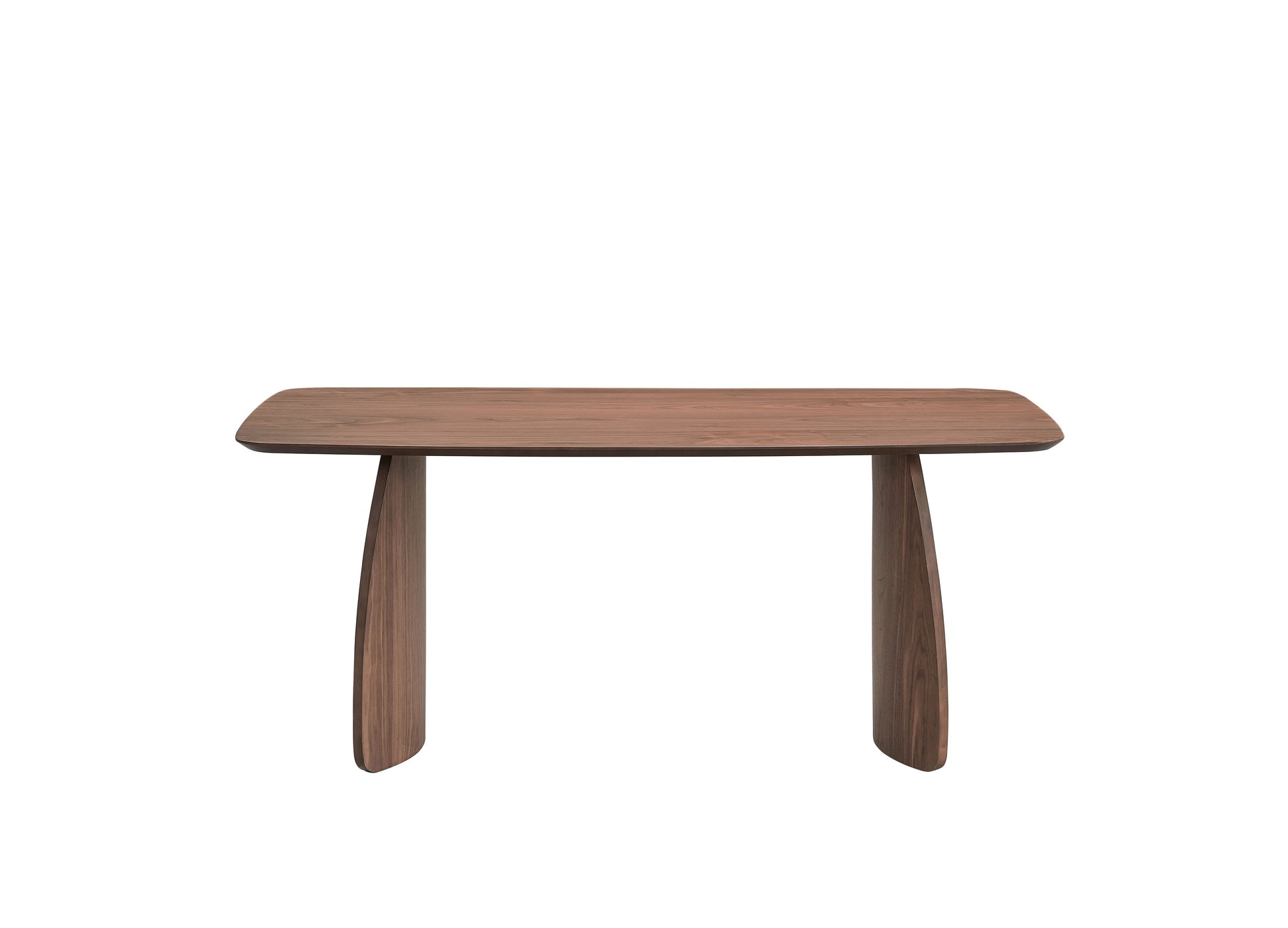 Walnut Finish Dining Table - 71" Rectangular Table