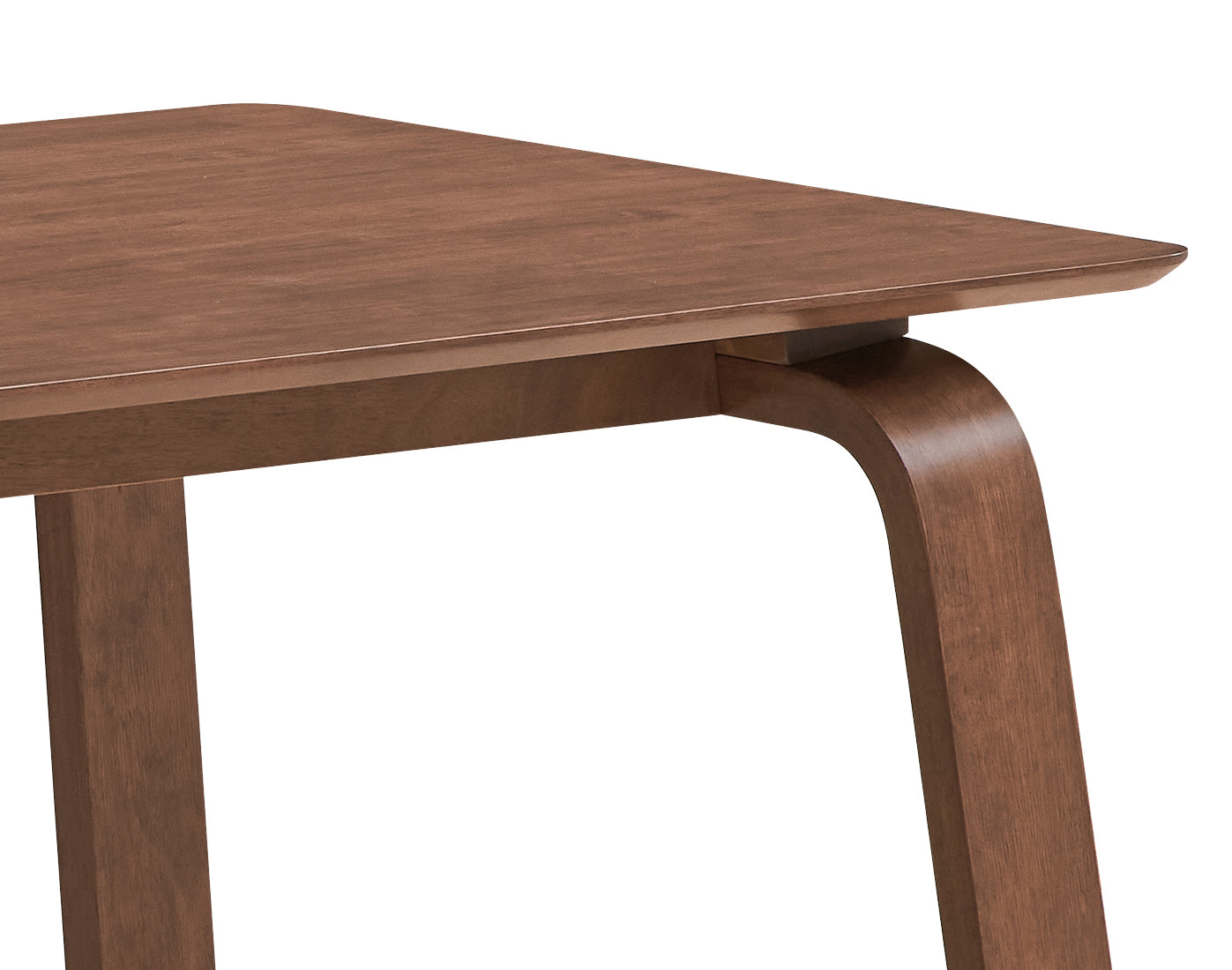 Walnut Finish Dining Table - 35" x 63" for Dining Room
