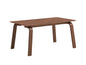 Ginny Walnut Finish Dining Table