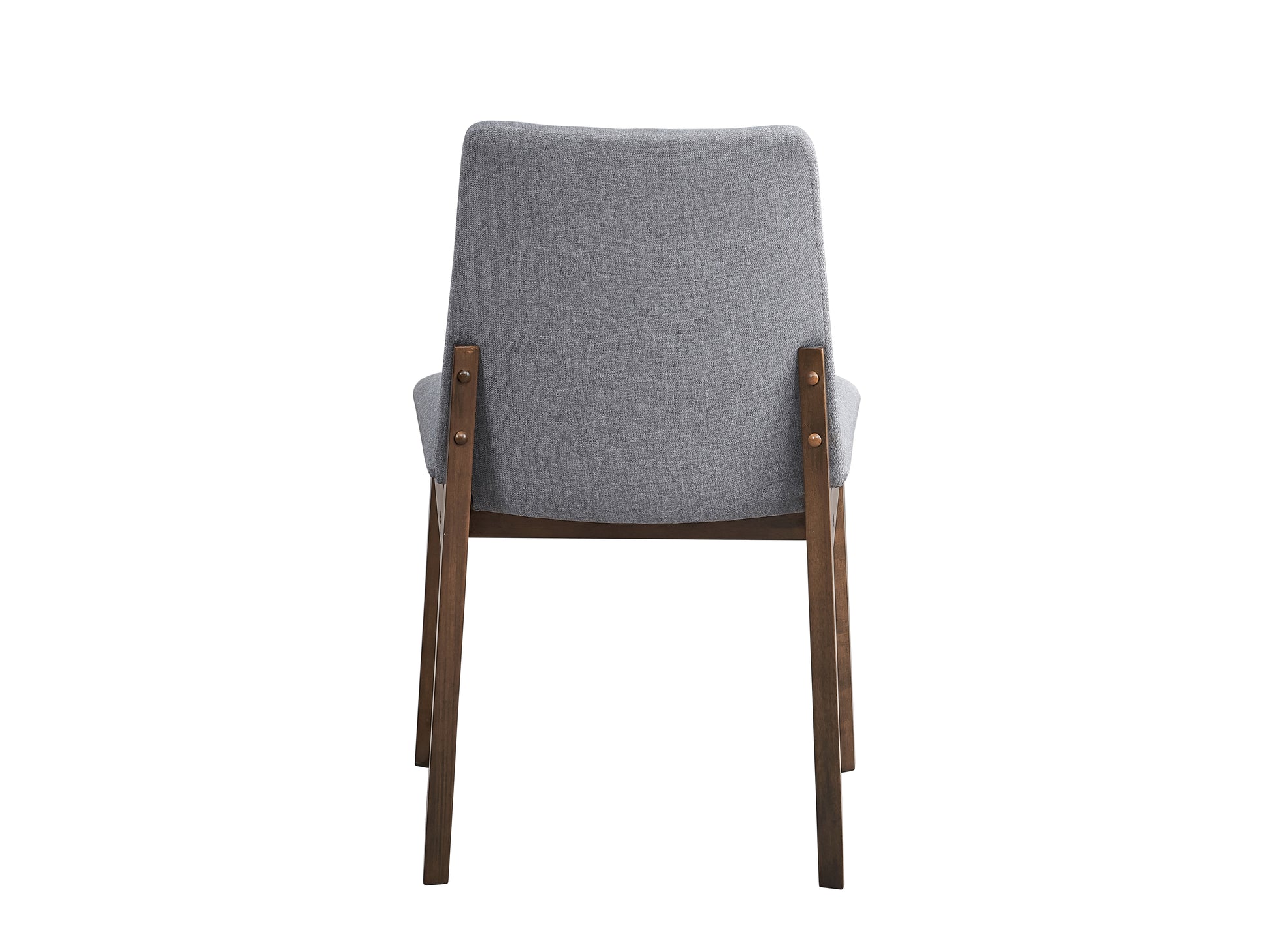 Light Gray Side Chair - Modern Dining Seat for Dining Room