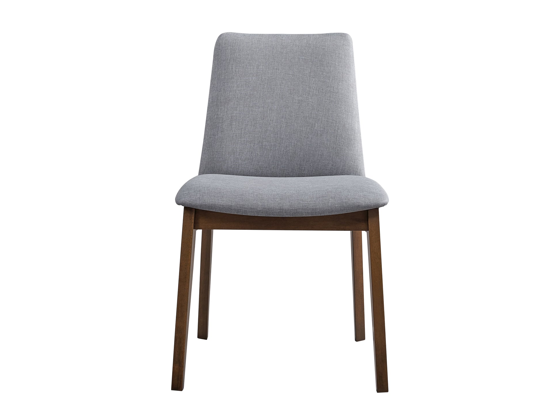 Light Gray Side Chair - Modern Dining Seat for Dining Room