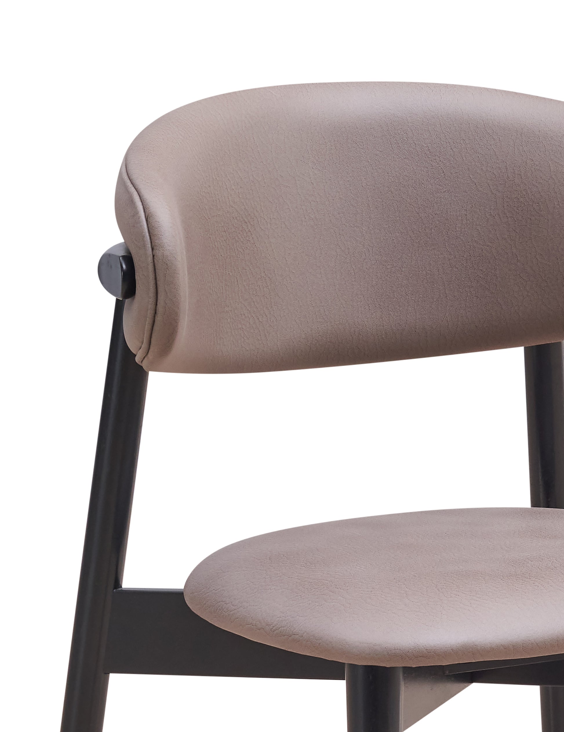 Gray Microfiber Side Chairs for Dining Room Storage