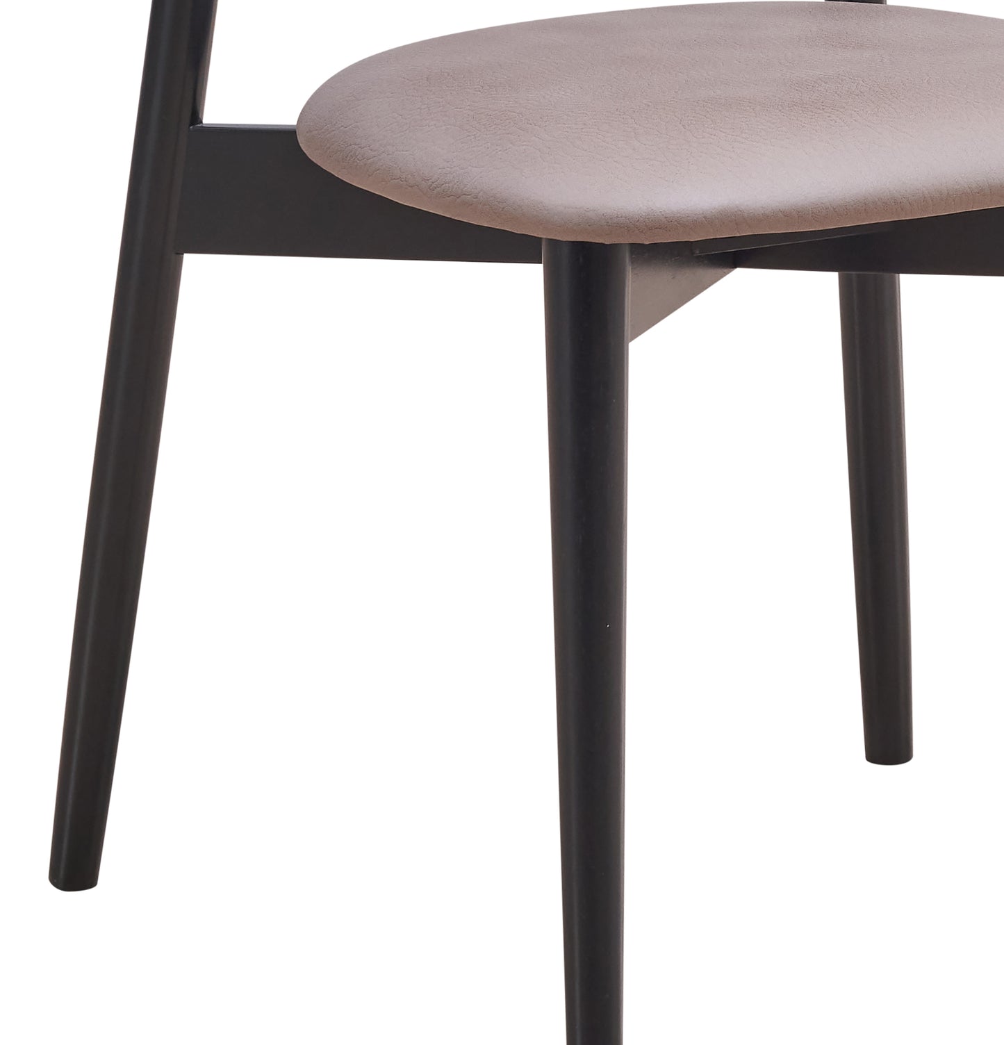 Gray Microfiber Side Chairs for Dining Room Storage