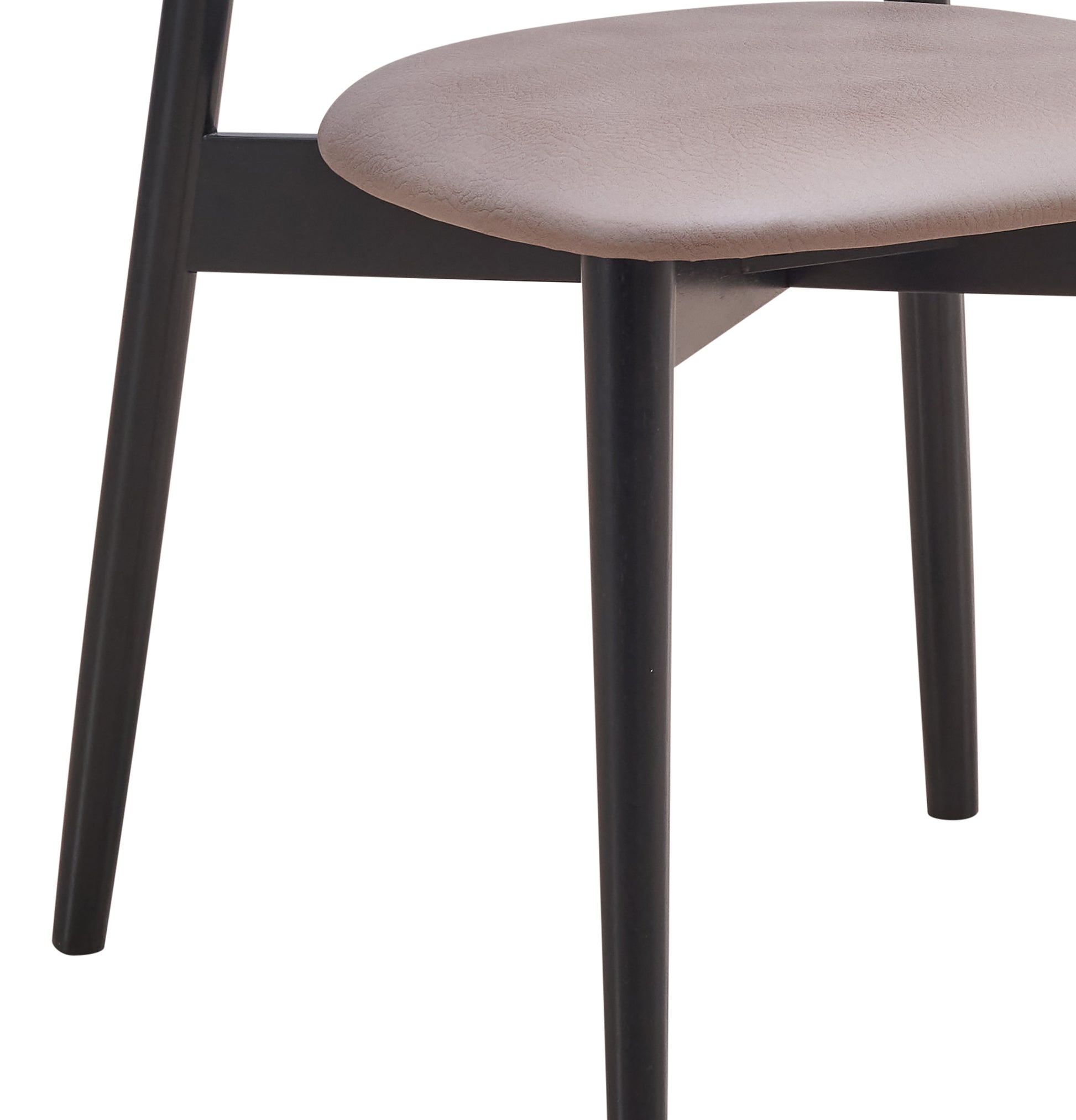 Gray Microfiber Side Chairs for Dining Room Storage
