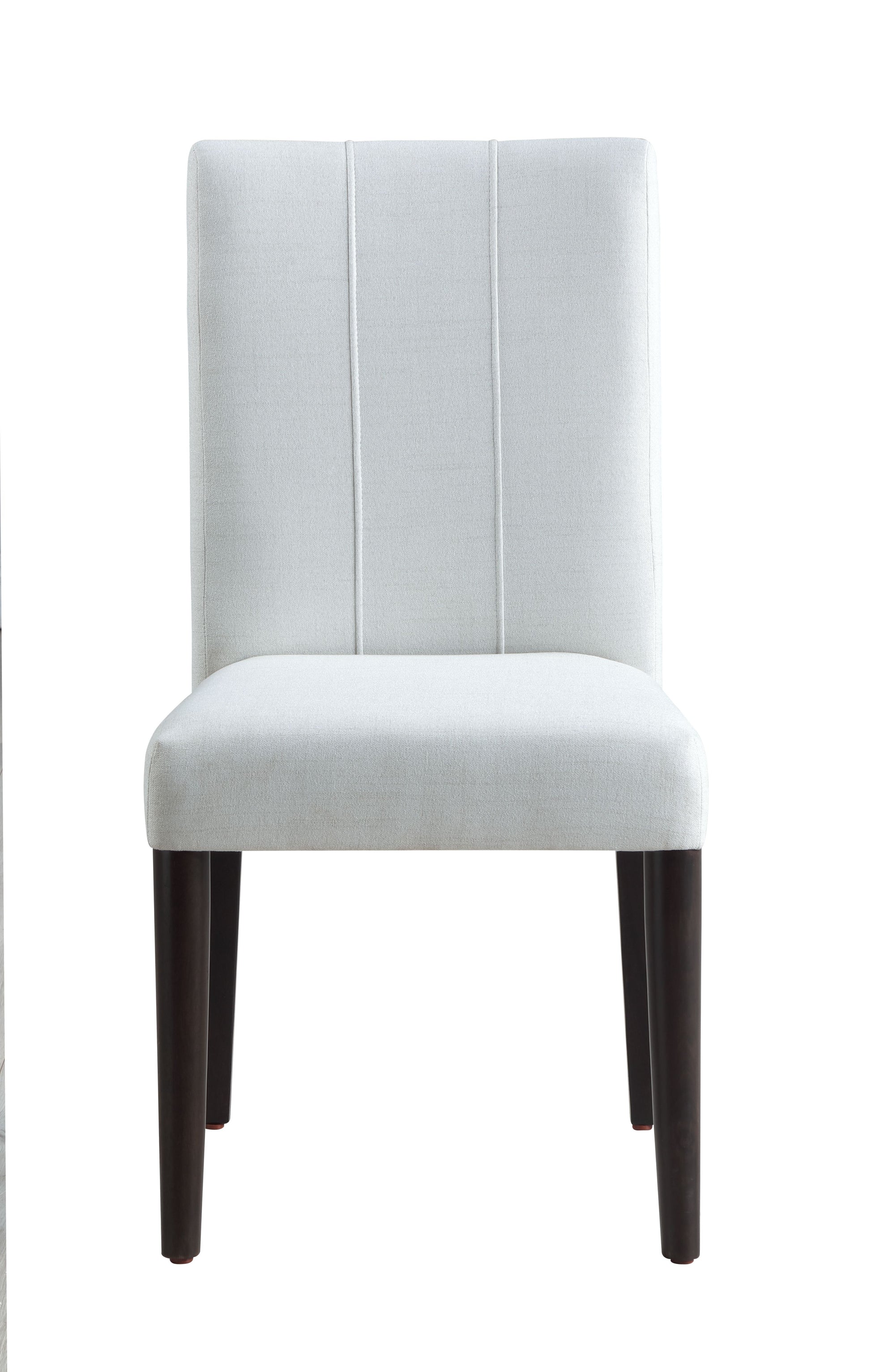 Carena White Finish Side Chair (Set of 2) - Durable Dining Seating