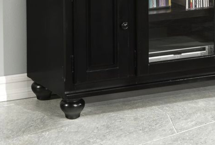 Ferla Black Finish TV Stand - 50-59" TVs for Living Room