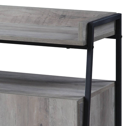 Gray Oak TV Stand - 40-50 Inch Display for Living Room