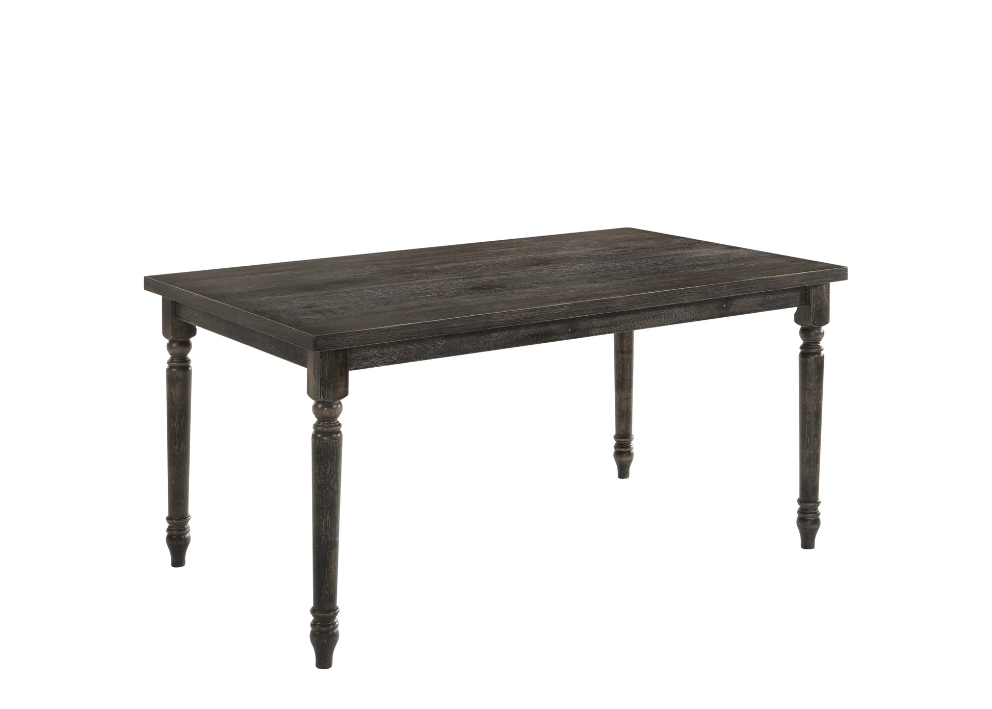 Claudia II Weathered Gray Finish Dining Table