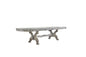 Dresden Vintage Bone White Finish Dining Table