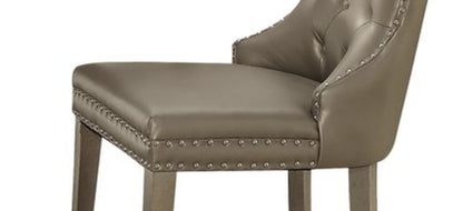 Kacela Champagne Side Chair - Elegant Dining Accent