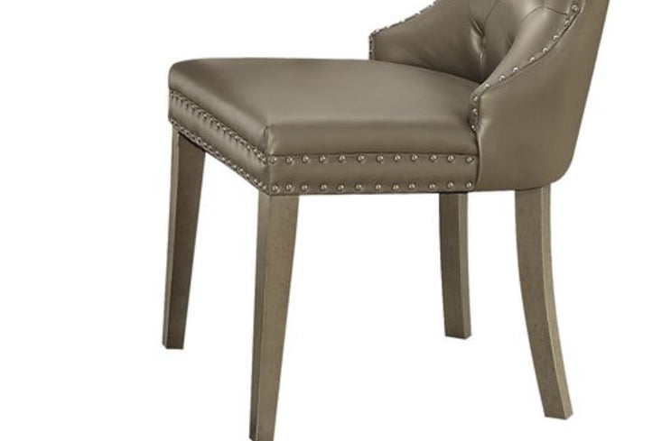 Kacela Champagne Side Chair - Elegant Dining Accent